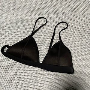 Triangl Bikini Top Leather